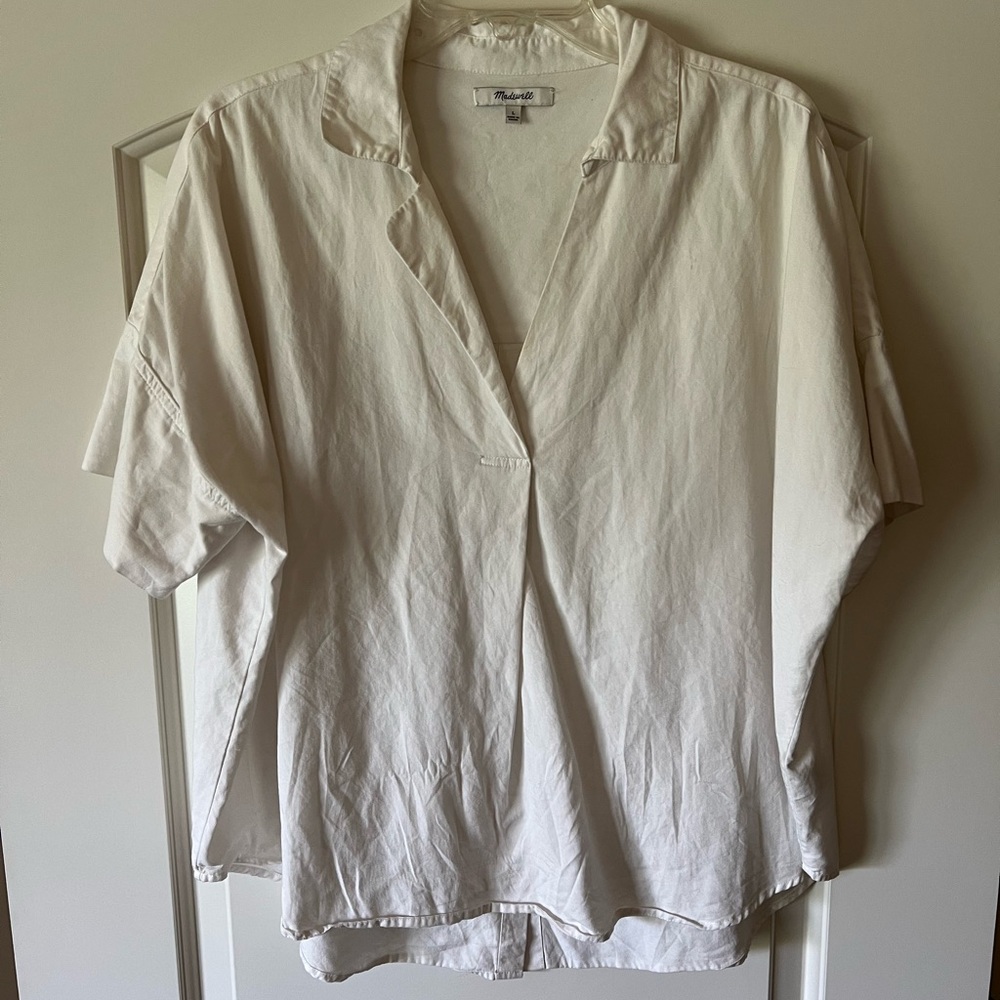 Madewell button-back shirt